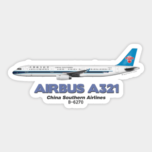 Airbus A321 - China Southern Airlines Sticker